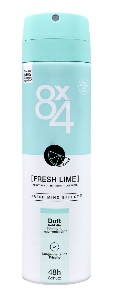   8x4 Deo Spray No.7 Fresh Lime bester-kauf.ch