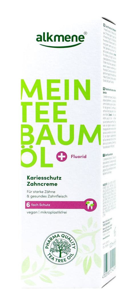   Alkmene Teebaumöl Kariesschutz Zahncreme bester-kauf.ch