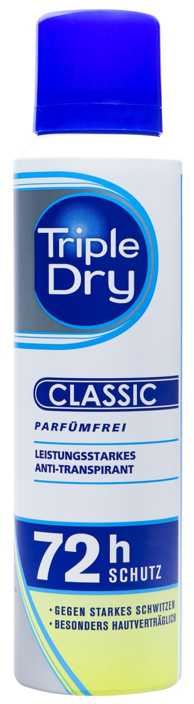   Triple Dry Anti-Transpirant Spray 72h Schutz bester-kauf.ch