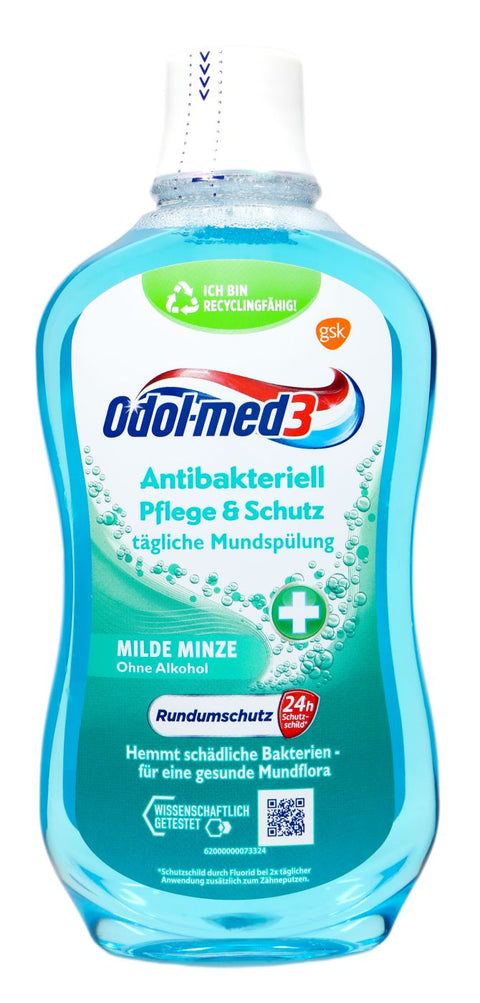   Odol Med 3 Mundspülung Antibakteriell ohne Alkohol bester-kauf.ch