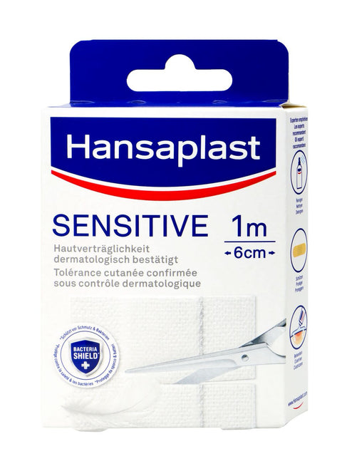   Hansaplast Sensitive 1 m : 6 cm bester-kauf.ch