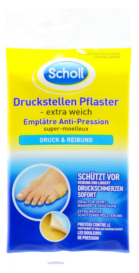   Scholl Druckstellen-Pflaster extra weich bester-kauf.ch