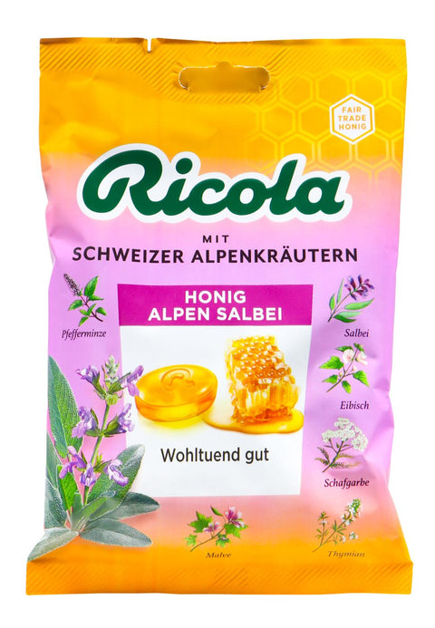   Ricola Alpen Salbei Honig Schweizer Kräuterbonbon bester-kauf.ch