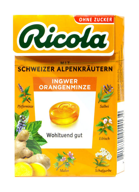   Ricola Böxli Ingwer Orangeminze ZF bester-kauf.ch