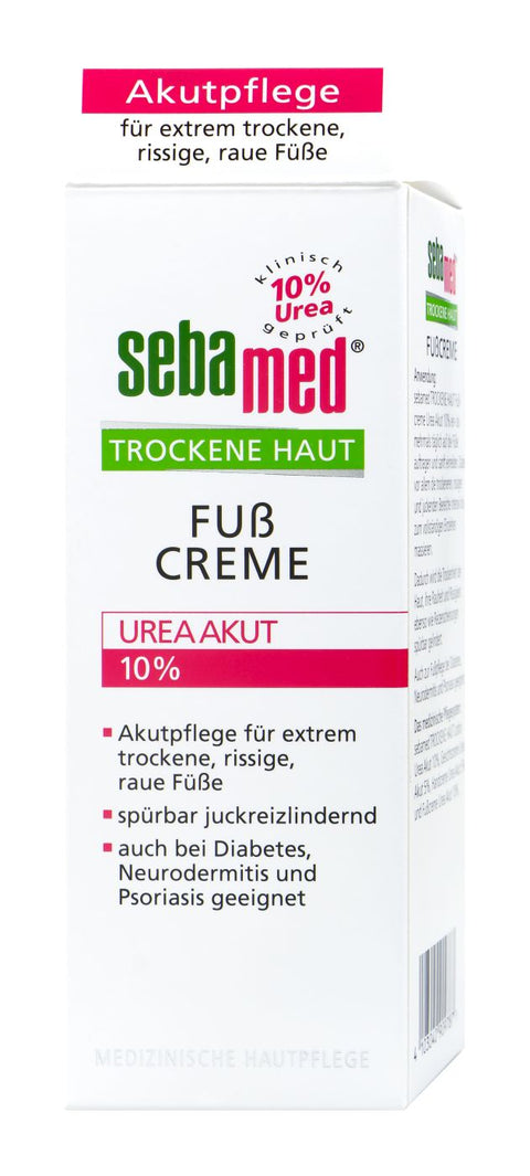   Sebamed Trockene Haut Urea 10 % Fußcreme bester-kauf.ch