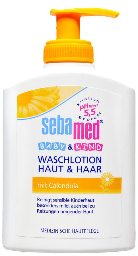   Sebamed Baby Calendula Waschlotion Haut und Haar bester-kauf.ch