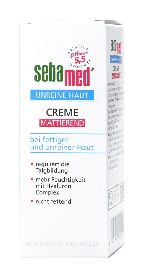   Sebamed Unreine Haut Mattierende Creme bester-kauf.ch