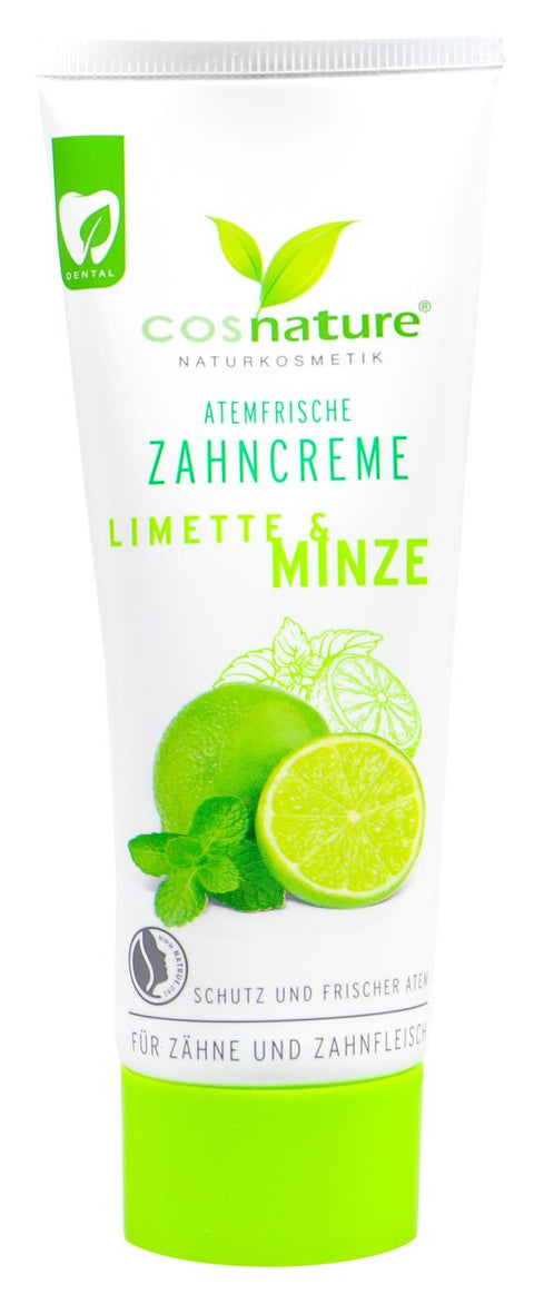 bester-kauf.ch Cosnature Atemfrische Zahncreme Limette Cosnature   Mundpflege