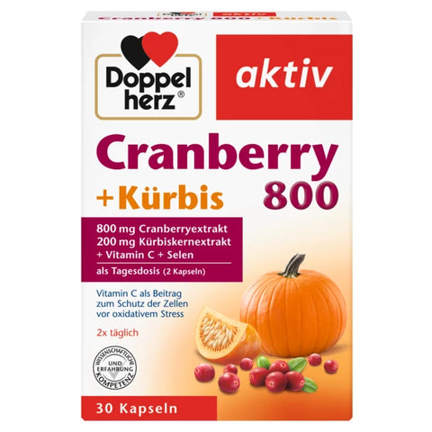 bester-kauf.ch Cranberry Kürbis Doppelherz   Nahrungsergänzung