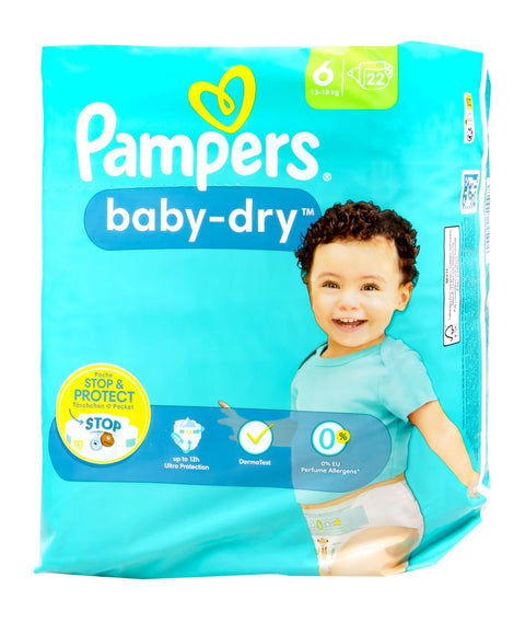   Pampers Baby Dry Windeln Größe 6 (13 - 18kg) bester-kauf.ch