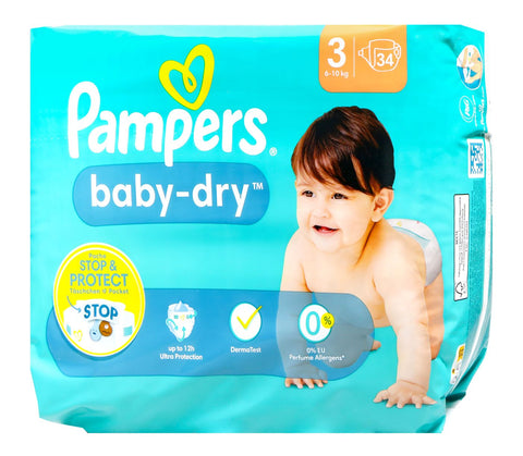   Pampers Baby Dry Windeln 3 (5 - 10 kg) bester-kauf.ch