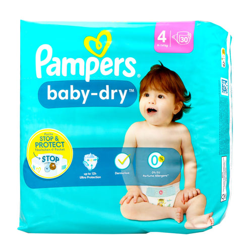   Pampers Baby Dry Windeln 4 (9 - 14 kg) bester-kauf.ch