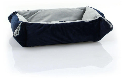   Soft Katzenbett Pfote, blau/grau bester-kauf.ch