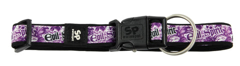   Halsband Evil-Spirit, 20mm/35-50cm, violett bester-kauf.ch