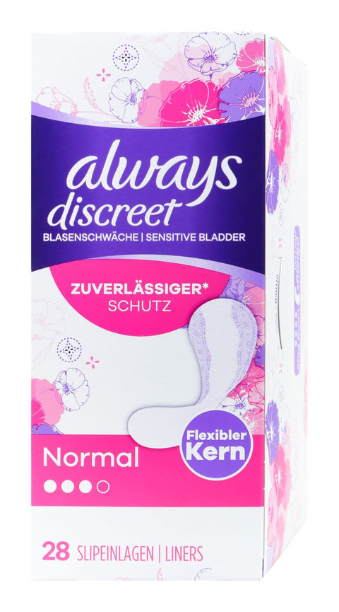   Always discreet Inkontinenz Liner Slipeinlagen bester-kauf.ch