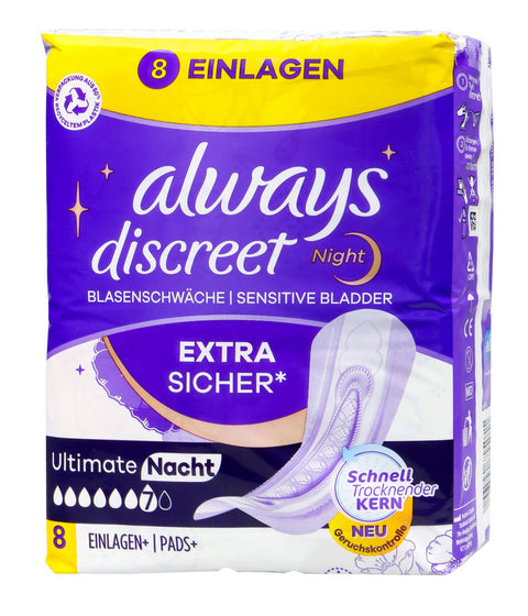   Always discreet Inkontinenz Einlage Ultimate Night bester-kauf.ch