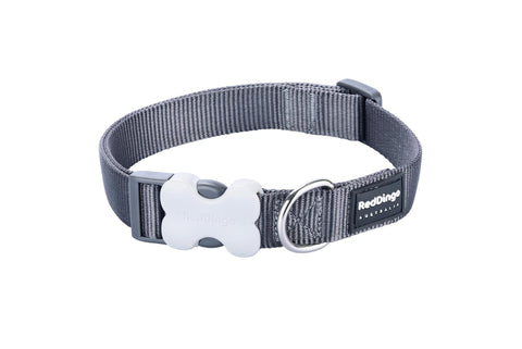   Hundehalsband Plain Grau XS bester-kauf.ch