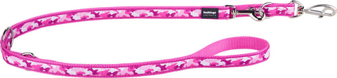   Führleine Design Camouflage Hot Pink, XS, 12mm 200cm bester-kauf.ch