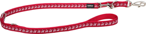   Führleine Design Reindeer Red, XS, 12mm 200cm bester-kauf.ch