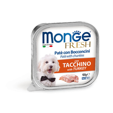   Dog FRESH PatÃ© Turkey 100g bester-kauf.ch