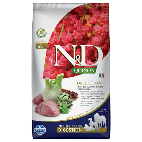   Dog Digestion Lamm, Quinoa, Fenchel, Minze & Artischocke, 2.5kg bester-kauf.ch