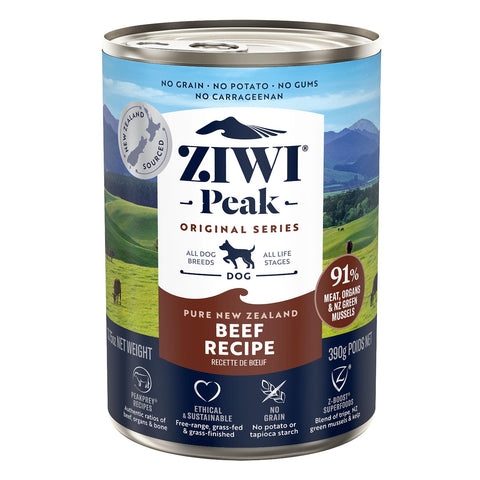   Peak Canned Dog Food beef, 390g bester-kauf.ch