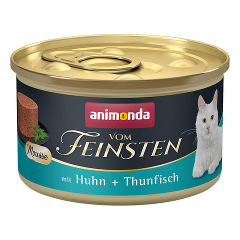   Vom Feinsten ADULT mit Huhn + Thunfisch 85g bester-kauf.ch