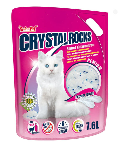   Kazenstreu Crystal Rocks Premium 7.6l bester-kauf.ch