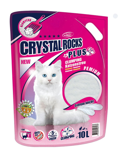   Kazenstreu Crystal Rocks Plus 10l bester-kauf.ch