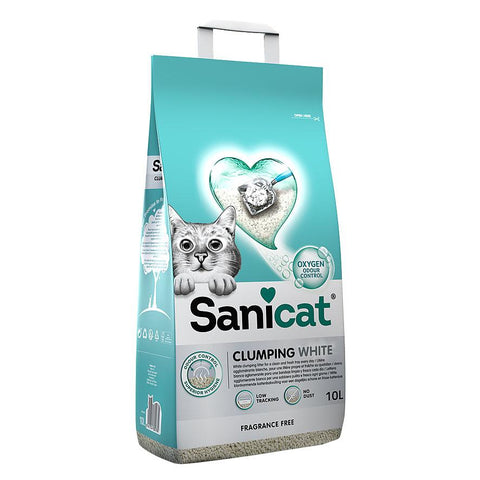   Katzenstreu Clumping White, neutral, 10L bester-kauf.ch