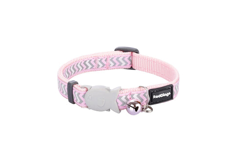   Katzenhalsband Reflective Ziggy Pink - XS bester-kauf.ch