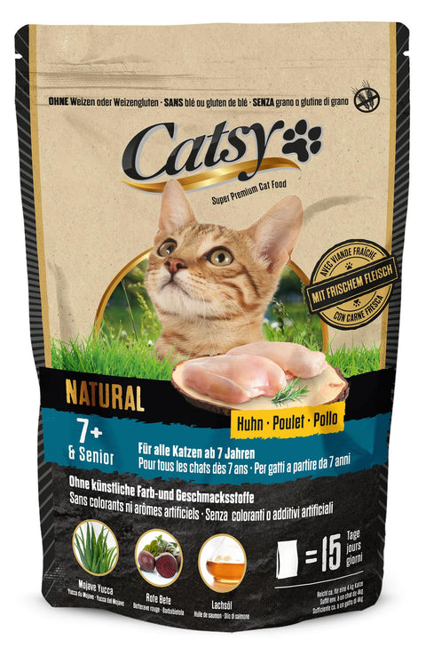   7+ Cat Senior mit Huhn, 1kg bester-kauf.ch