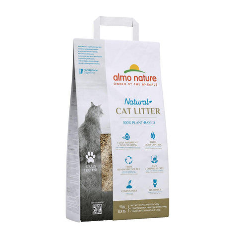   Natural Cat Litter Grain Texture, 4kg bester-kauf.ch