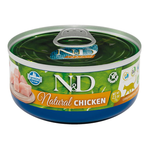   Cat N&D Huhn Adult Nassfutter, 70g bester-kauf.ch