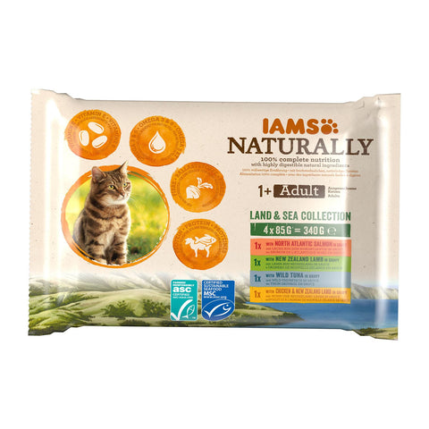   Naturally Adult Land & Sea Mix, 4x85g bester-kauf.ch