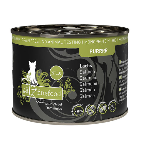   Finefood Purrrr No. 105 mit Lachs, 190g bester-kauf.ch