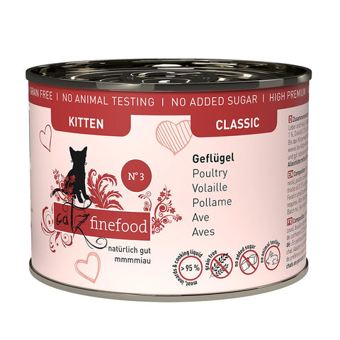   Finefood Kitten No. 03 mit Geflügel, 200g bester-kauf.ch