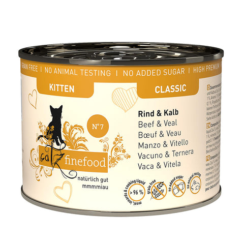   Finefood Kitten No. 07 mit Rind & Kalb, 200g bester-kauf.ch