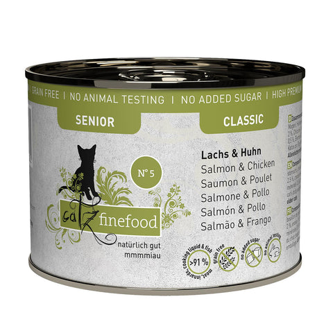   Finefood Classic Senior No5 Lachs&Huhn 200g bester-kauf.ch