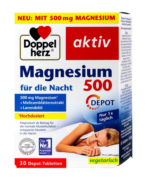   Doppelherz Magnesium 500 für die Nacht bester-kauf.ch