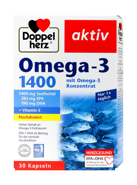   Doppelherz Omega-3 Seefischöl 1400 mg bester-kauf.ch