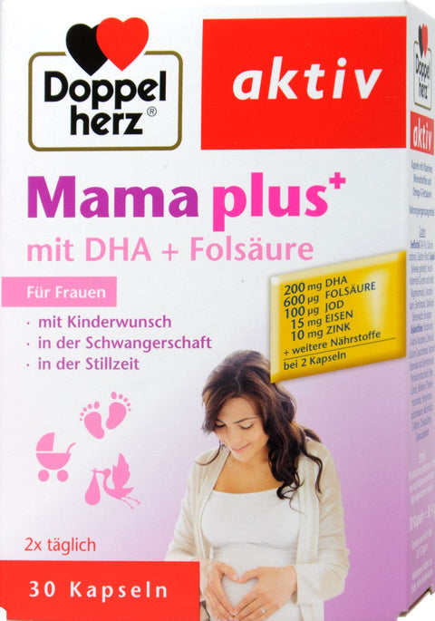   Doppelherz Mama plus mit DHA + Folsäure bester-kauf.ch