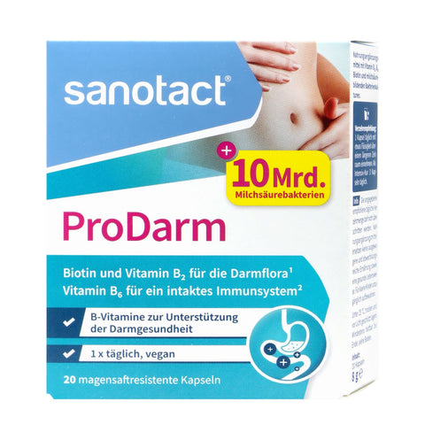   Sanotact Prodarm Kapseln + 10Mrd Milchsäurekulturen bester-kauf.ch