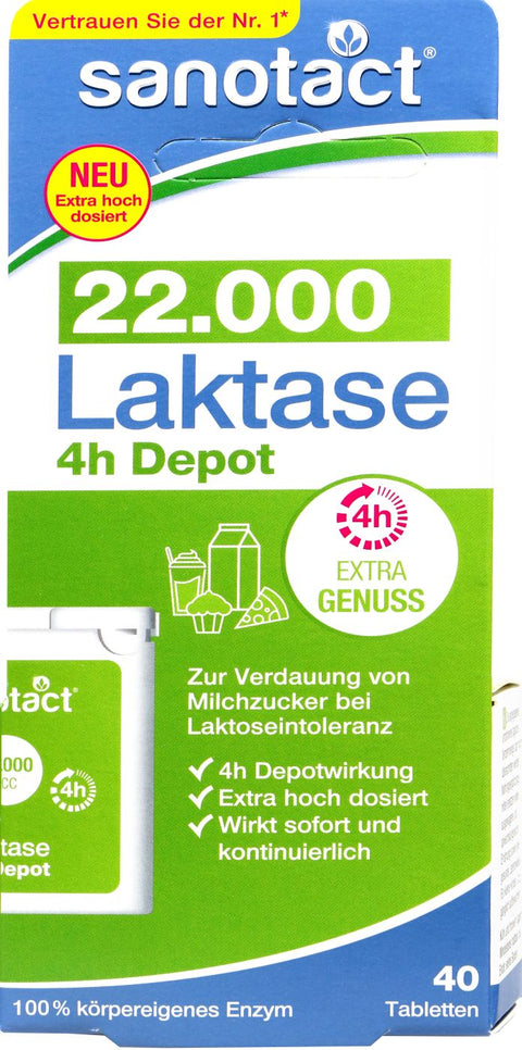   Sanotact Laktase 24.000 Depot Kapseln bester-kauf.ch