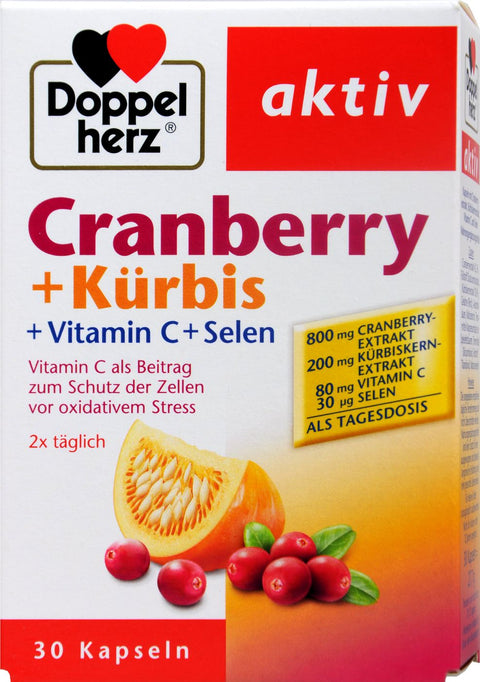   Doppelherz Cranberry + Kürbis bester-kauf.ch