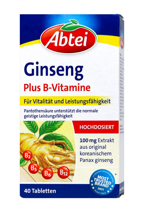   Abtei Ginseng Plus B-Vitamine bester-kauf.ch