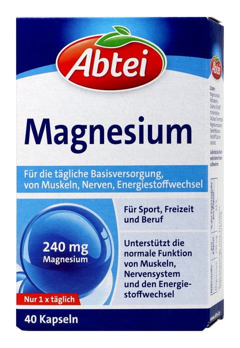   Abtei Magnesium 240 mg Kapseln bester-kauf.ch