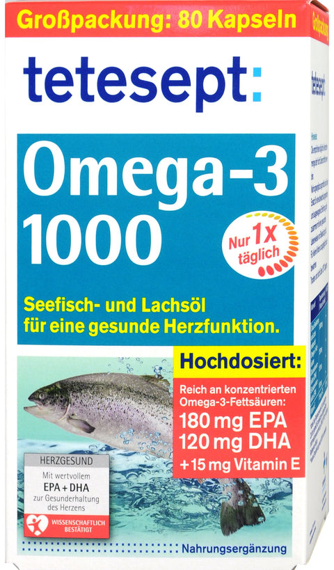  Tetesept Omega 3 Lachsöl 1000 bester-kauf.ch
