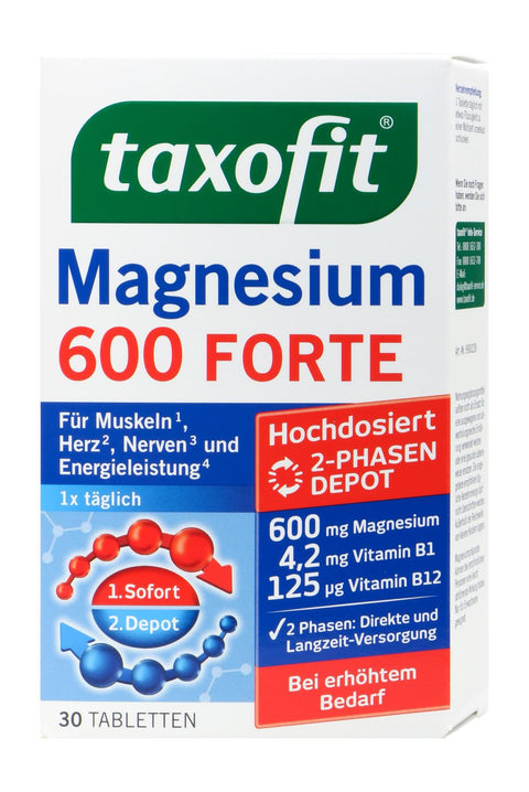   Taxofit Magnesium 600 Forte bester-kauf.ch