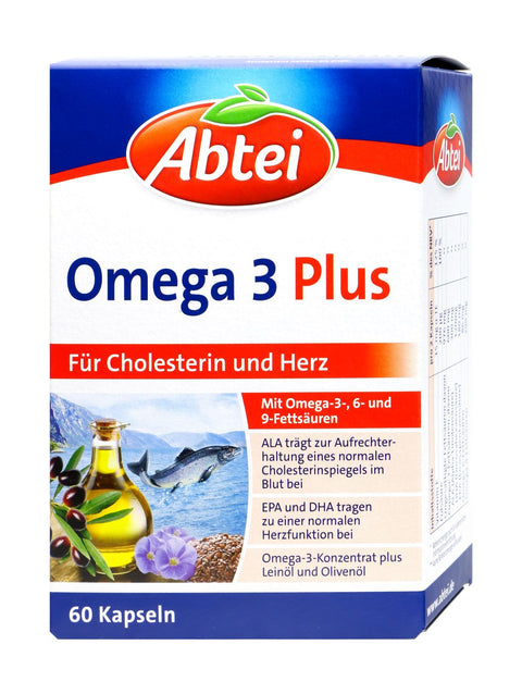   Abtei Omega 3 Plus mit Omega 6-9 Fettsäuren bester-kauf.ch